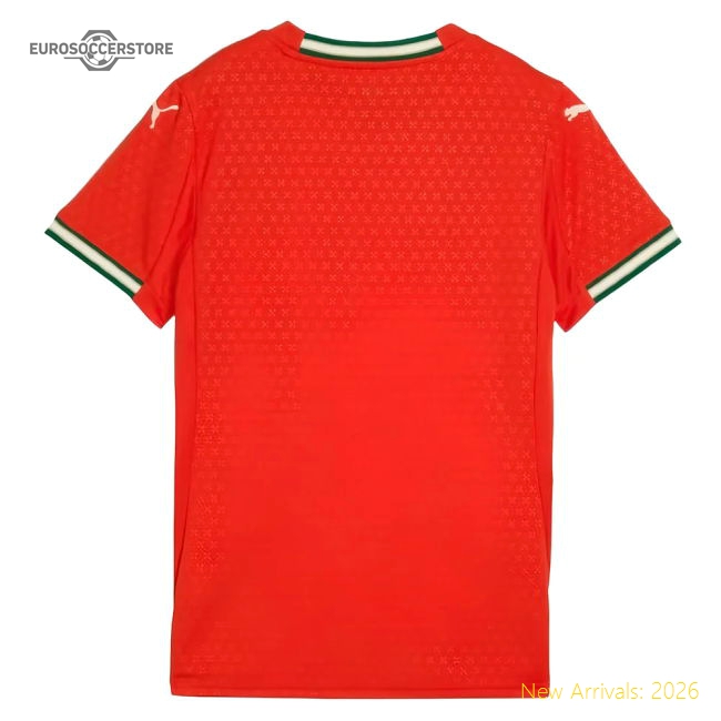 Authentic European Team 2025-2026 Home Short Sleeve Jersey
