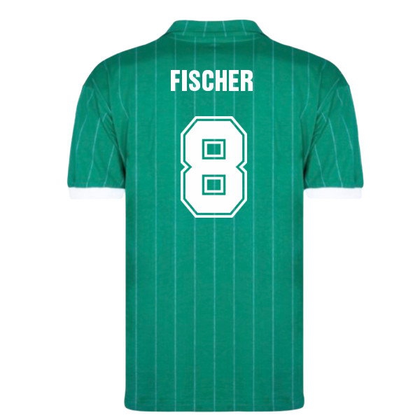 [HP] 1982 West Germany Away Retro Shirt (Fischer 8)