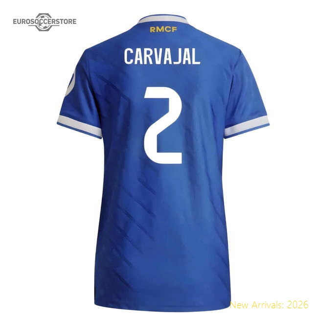 2025-2026 Real Madrid Authentic Change Jersey (womens) (carvajal 2)