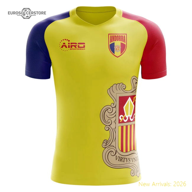 Andorra 2025 Home Jersey Shirt Football Fan Apparel For Football Fans