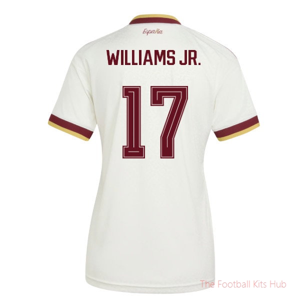 [JED] 2026/27 Spain Away Shirt (Womens) (Williams Jr. 17)