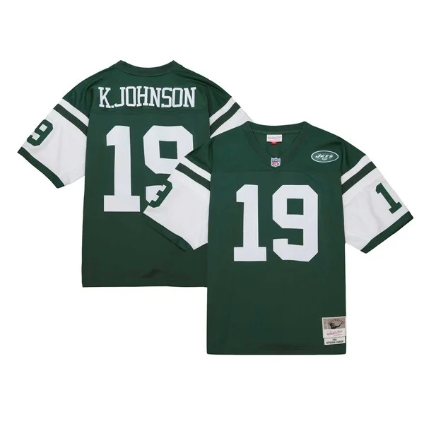 None Keyshawn Johnson Replica Jersey - Green | NFL Player Jersey