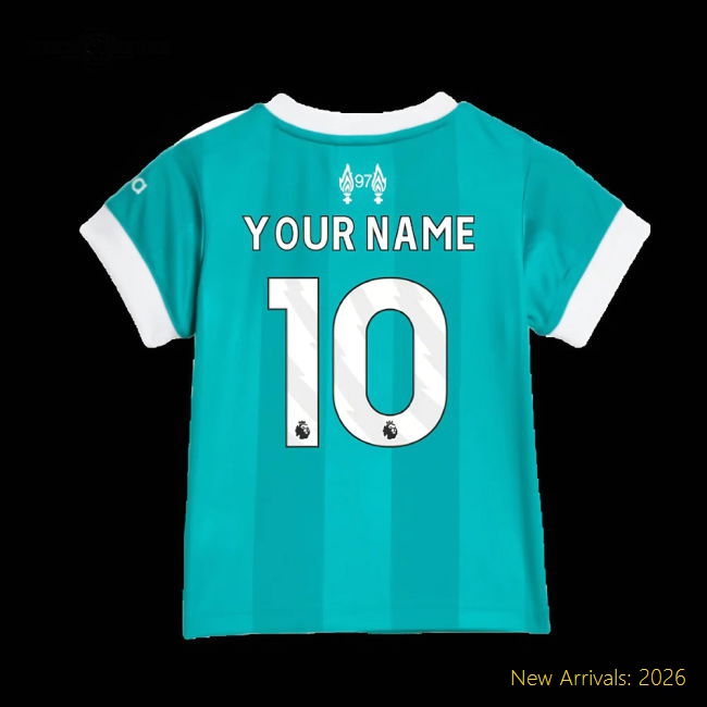 2025-2026 Liverpool Third Mini Kit (Your Name)