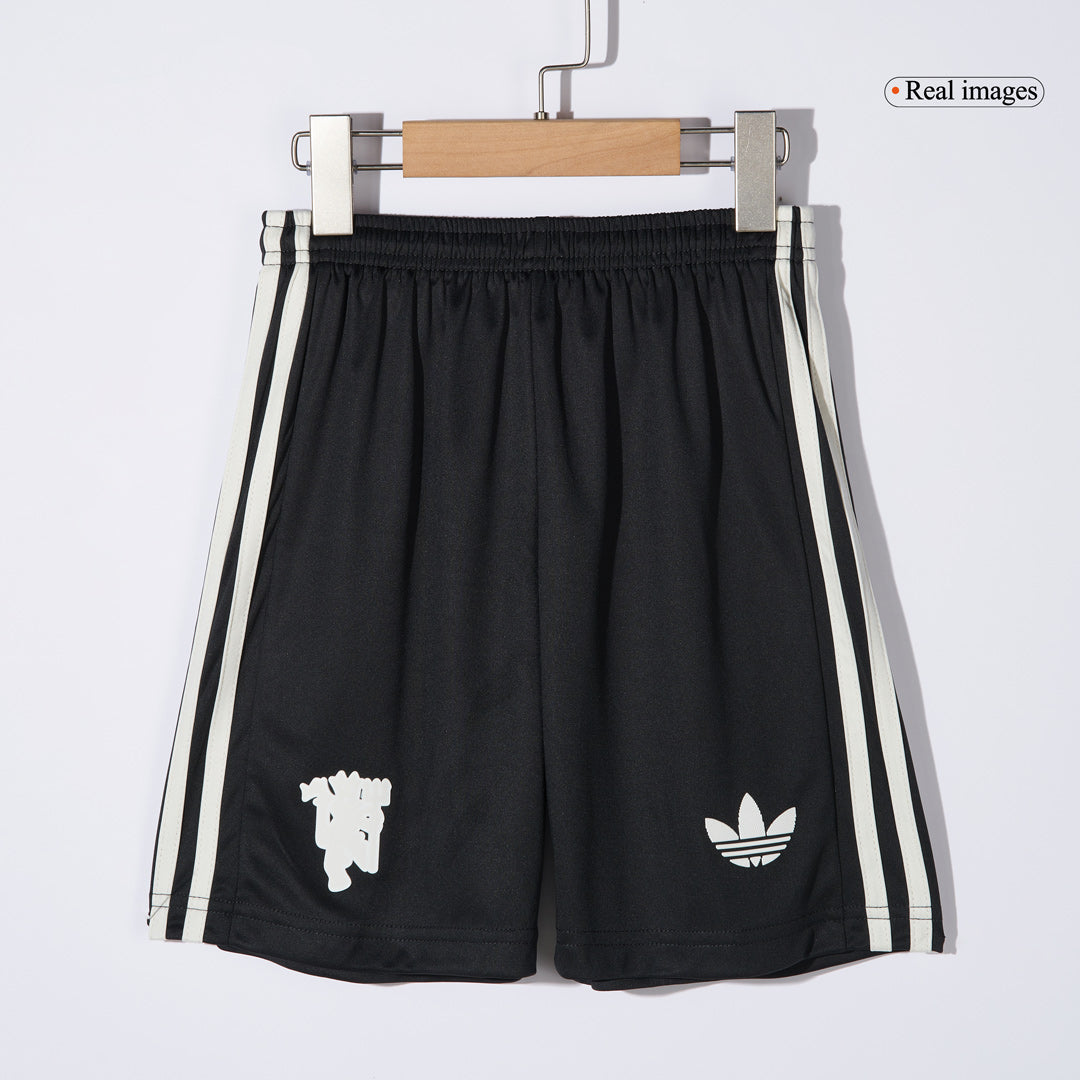 Kid's Manchester United Third Away Soccer Jersey Kit(Jersey+Shorts+Soc