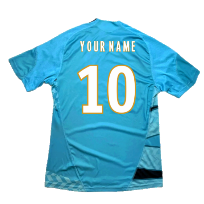 Marseille 2009-10 Away Shirt ((Excellent) M) (Your Name)