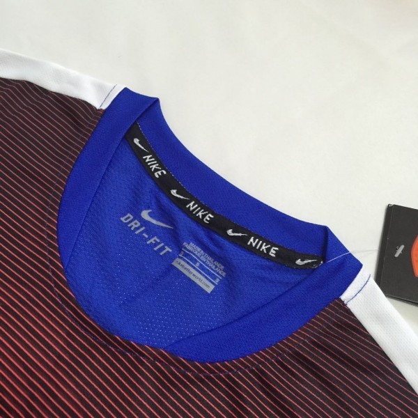 Authentic Lightweight Holland 2015-16 Blue-Red Training Shirt
