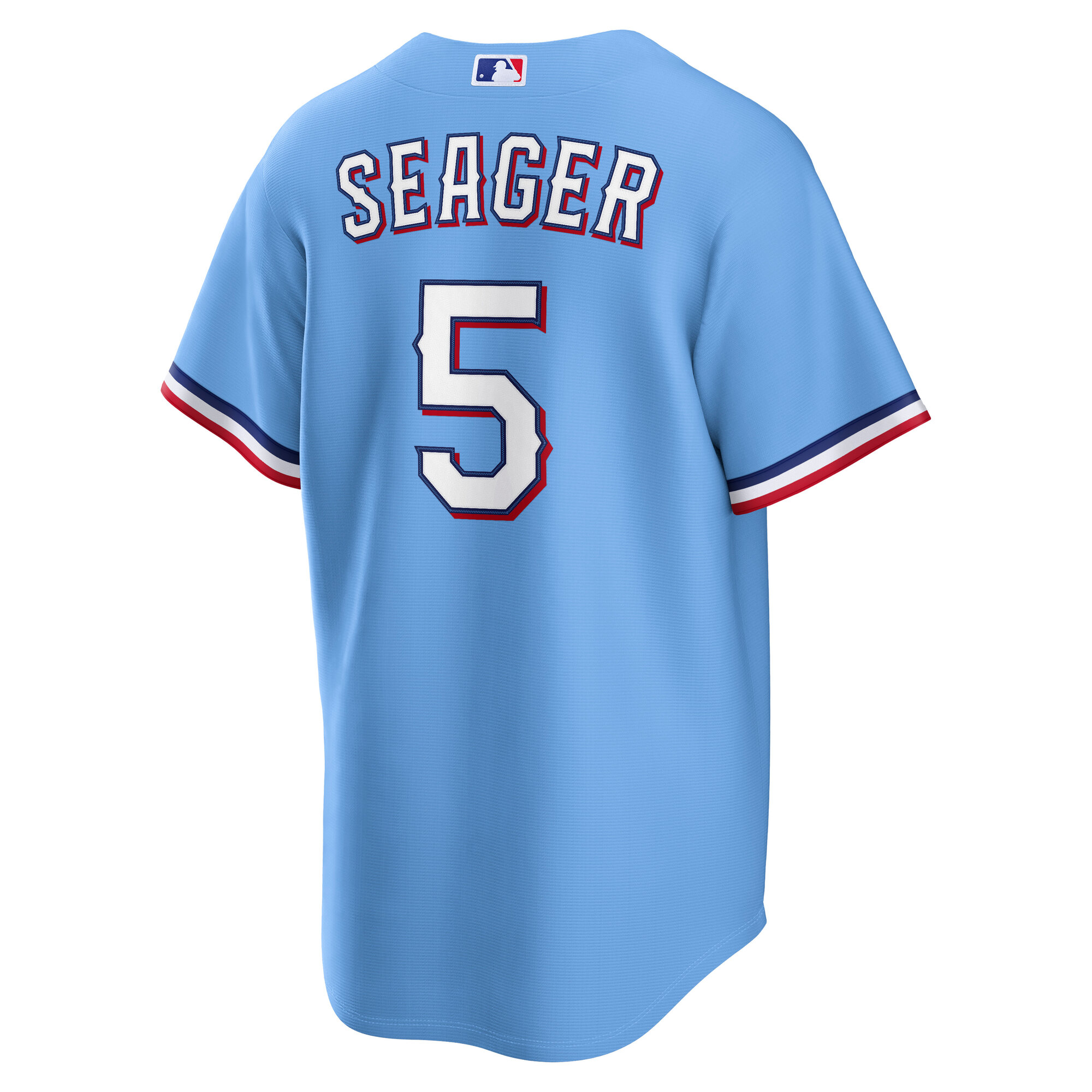[JED] Corey Seager Texas Rangers Alternate Replica Jersey - Light Blue