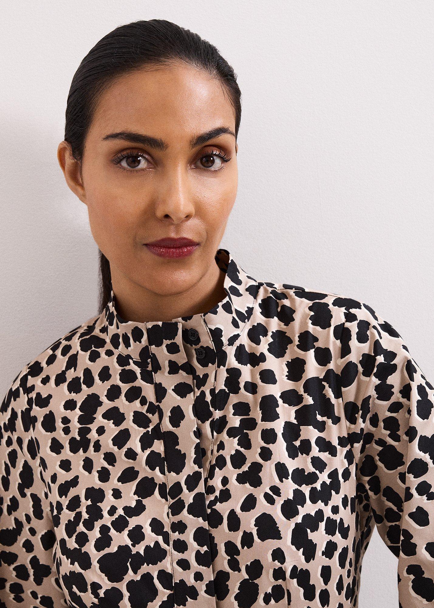 Petite Bree Leopard Jumpsuit