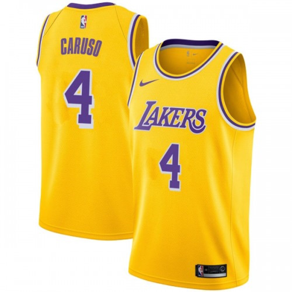Elite 4 Los Angeles Lakers Yellow Jersey - - NBA Collection