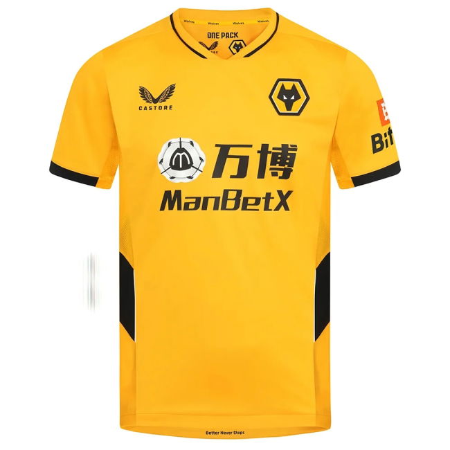 2021-2022 Wolves Home - Premium Quality - Match Quality