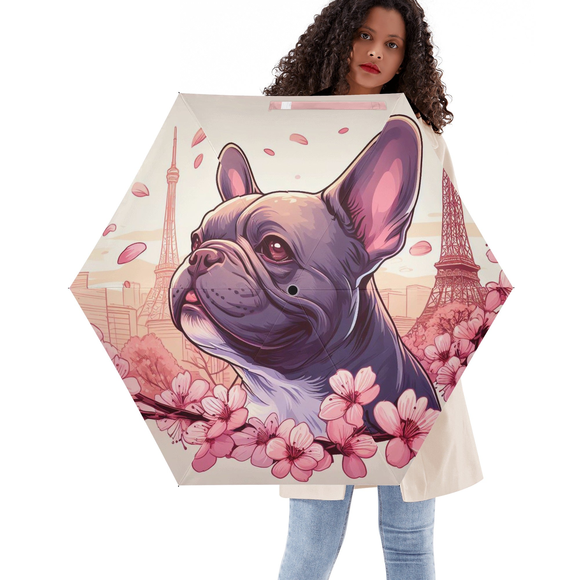 Breed-specific Bulldog Lily - Breed-specific Umbrella Outdoor Use