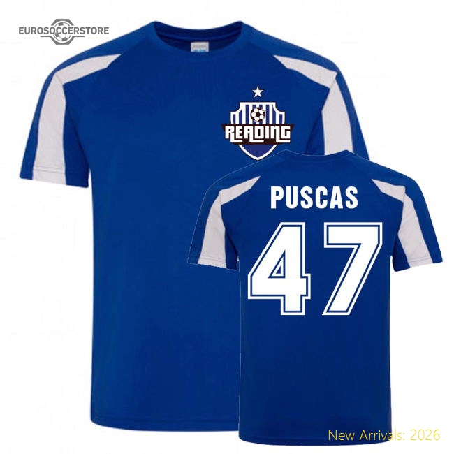 Top-grade George Puscas Reading Sports Practice Shirt (blue)