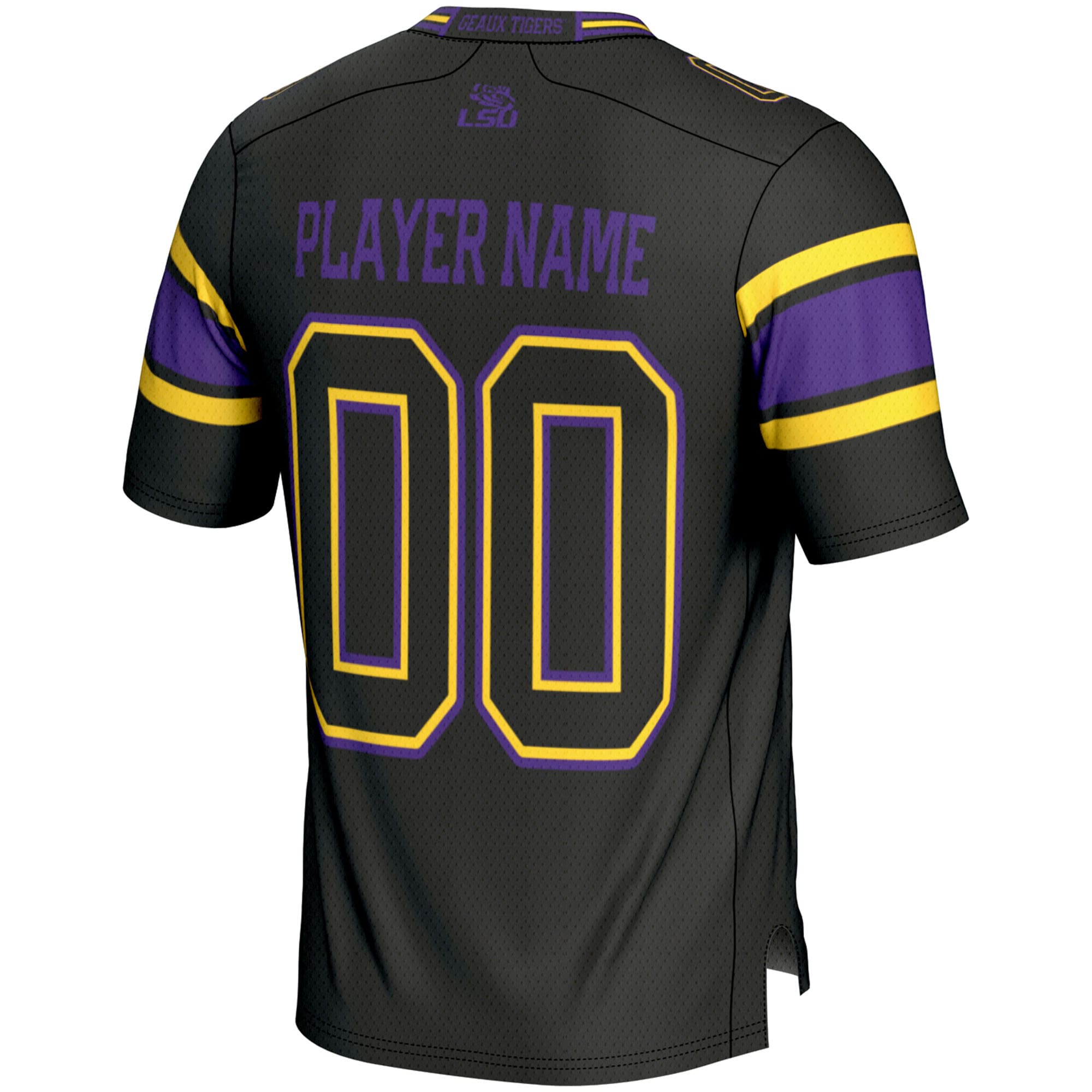 LSU Tigers GameDay Greats NIL Pick-A-Player Football Jersey - Black