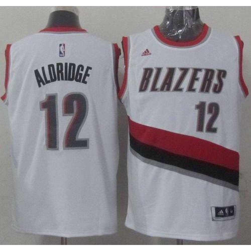 Cost-Effective Men's Blazers #12 LaMarcus White Basketball Jersey
