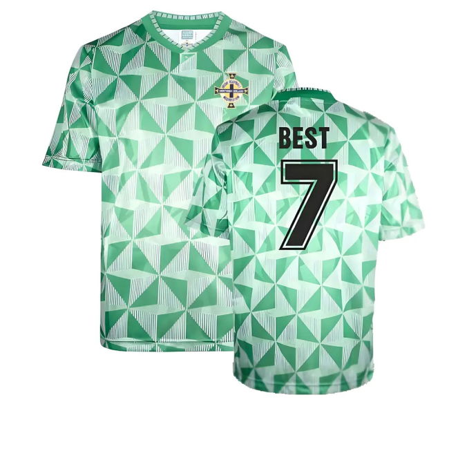 BEST 7 Collector's Ireland Home Rare Jersey 1990-1991