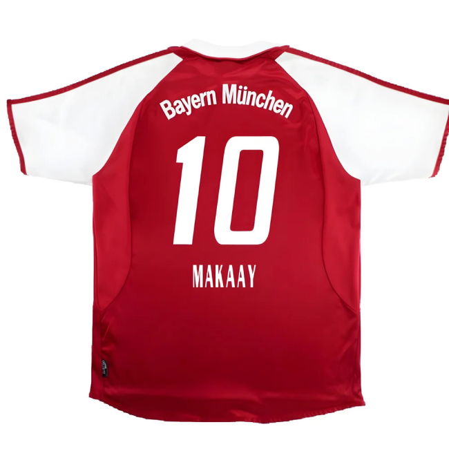 Bayern Munich 2003-04 Home Shirt ((Excellent) XL) (Makaay 10)
