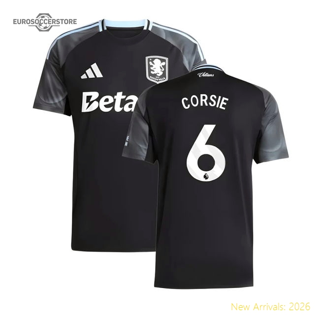 Premium 2025-2026 Aston Villa Away Shirt (corsie 6) - Premium Quality