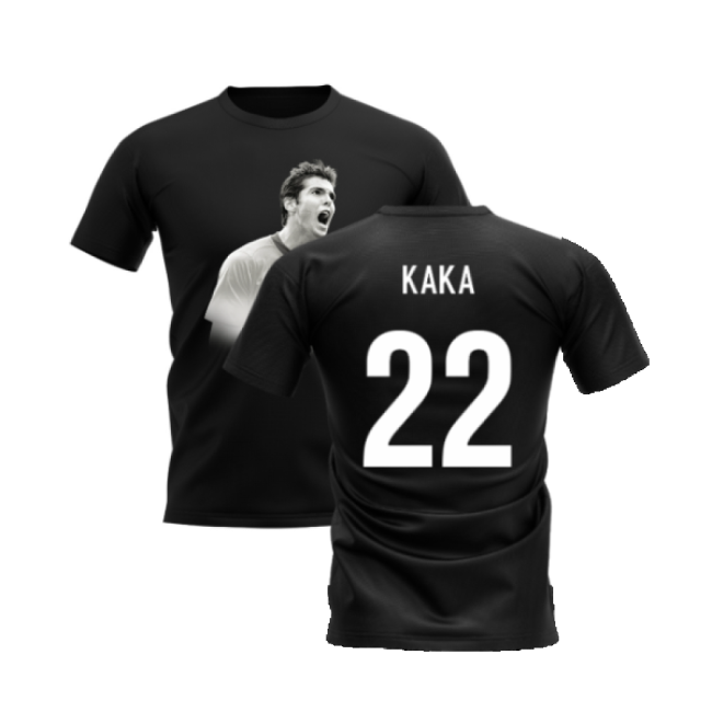 Soccer Kaka Legend T-Shirt (Black) (Kaka 22) National Championship