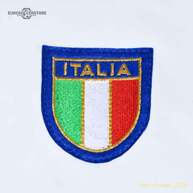 Italy 1960s Away Kids Retro Football Shirt