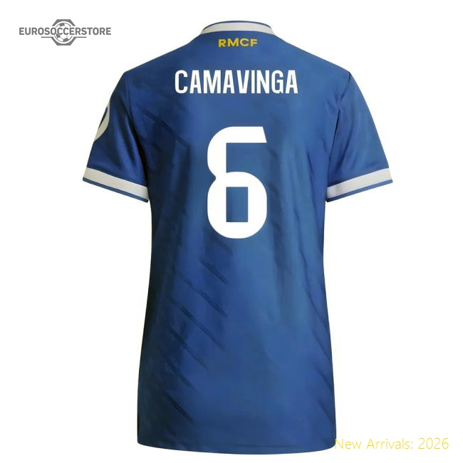 Supporter 2025-2026 Real Madrid Authentic Third Shirt (Womens) (Camavinga