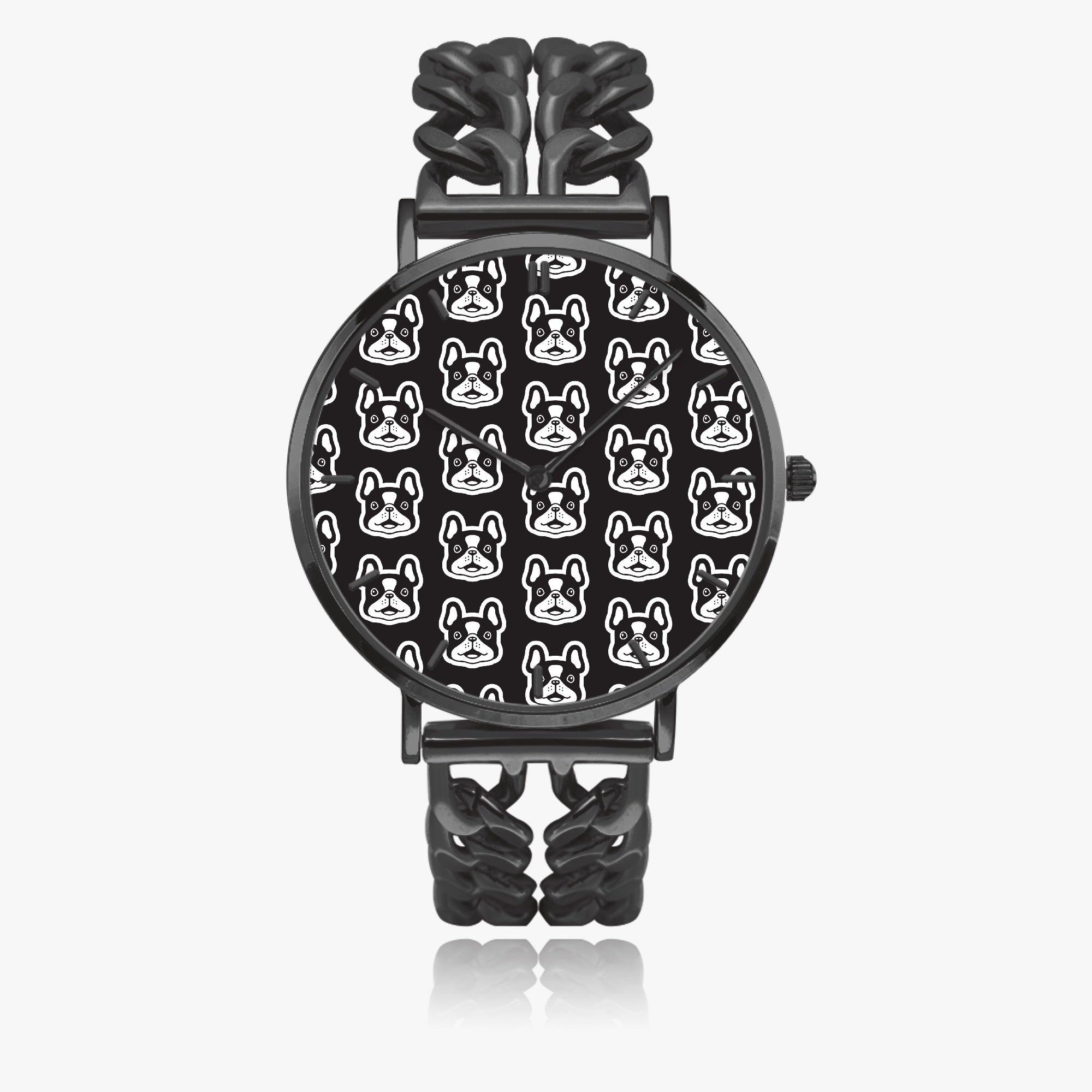 Blaze - Chic Hollow Strap Watch for Frenchie Lovers