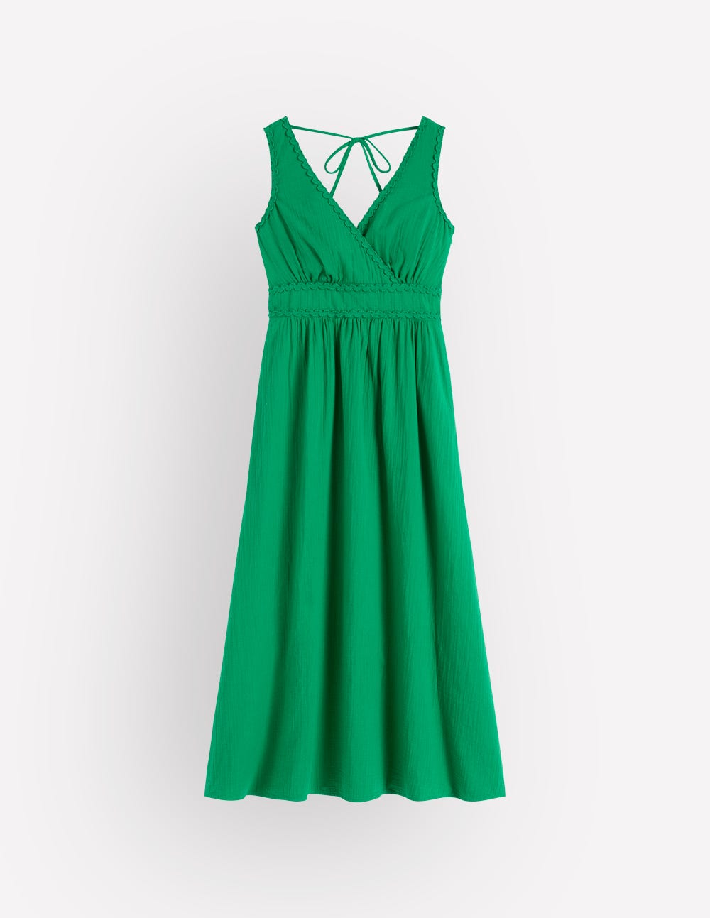 Lorna Trim Double Cloth Dress