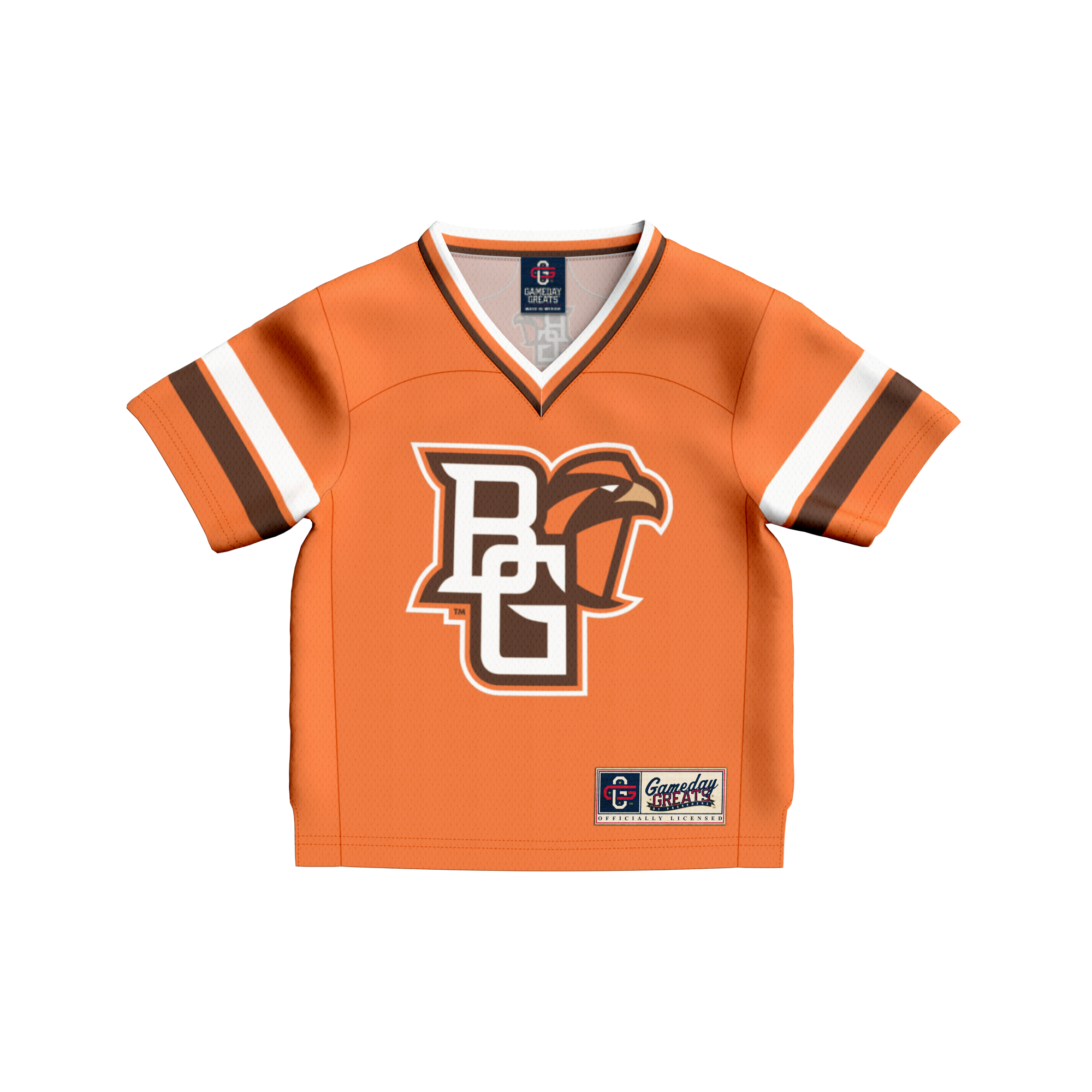 #1 Bowling Green St. Falcons GameDay Greats Infant Lightweight Collegiate Football Fashion 26/27 Football Jersey - Orange