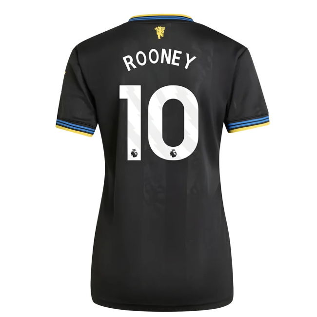 Rooney 10 Pro Style Man Utd Third Pro Level Shirt 2025-2026 (Womens)
