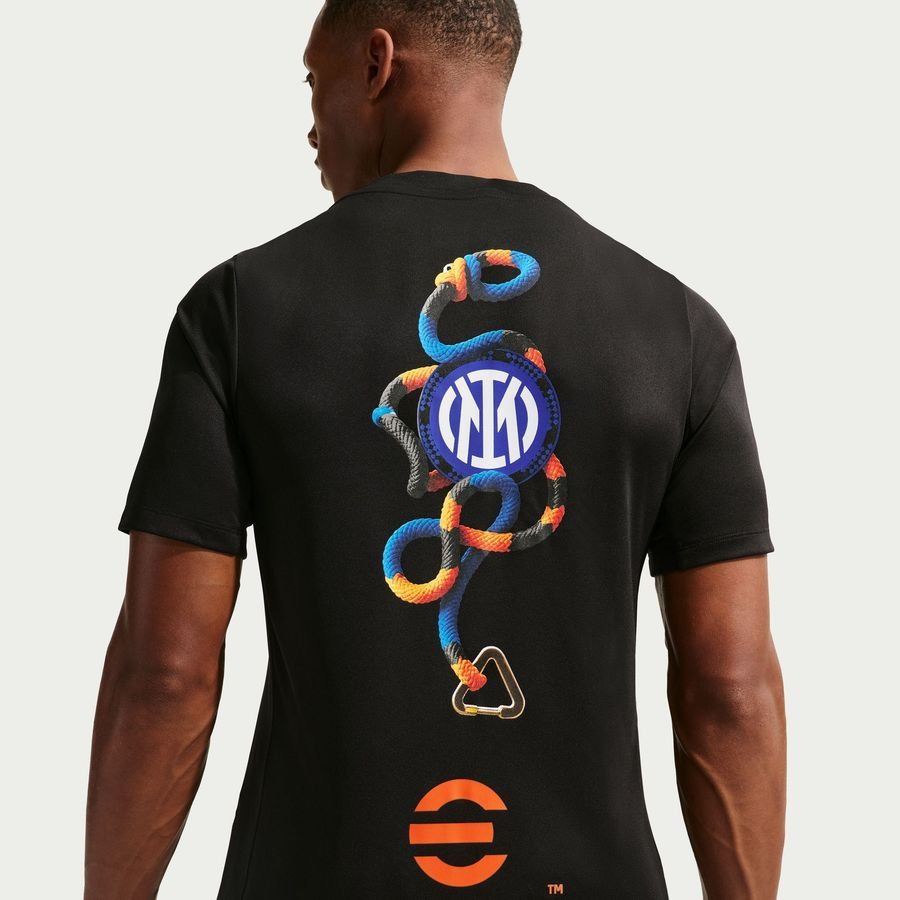 [EFKS] Inter ACG Dri FIT Academy Pro Pre Match Black/Safety Training Orange Apparel X