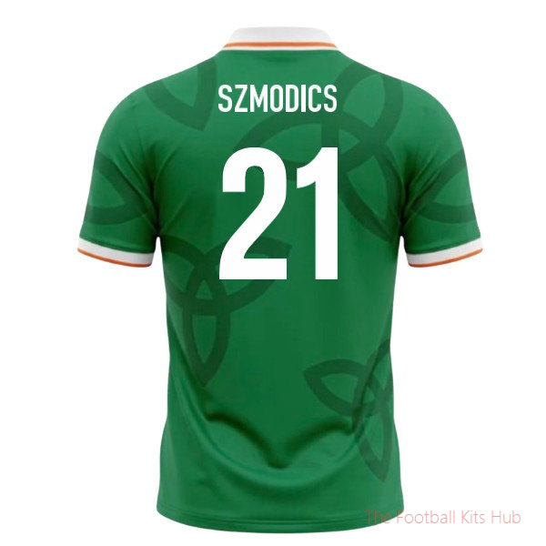 UMBRO Ireland World Cup 26 Football Shirt (Szmodics 21)