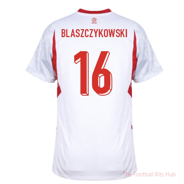 Poland National Team 2026 2027 Home Shirt (Blaszczykowski 16)