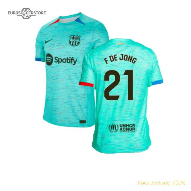 Barcelona Third Match Jersey Lightweight Moisture-wicking