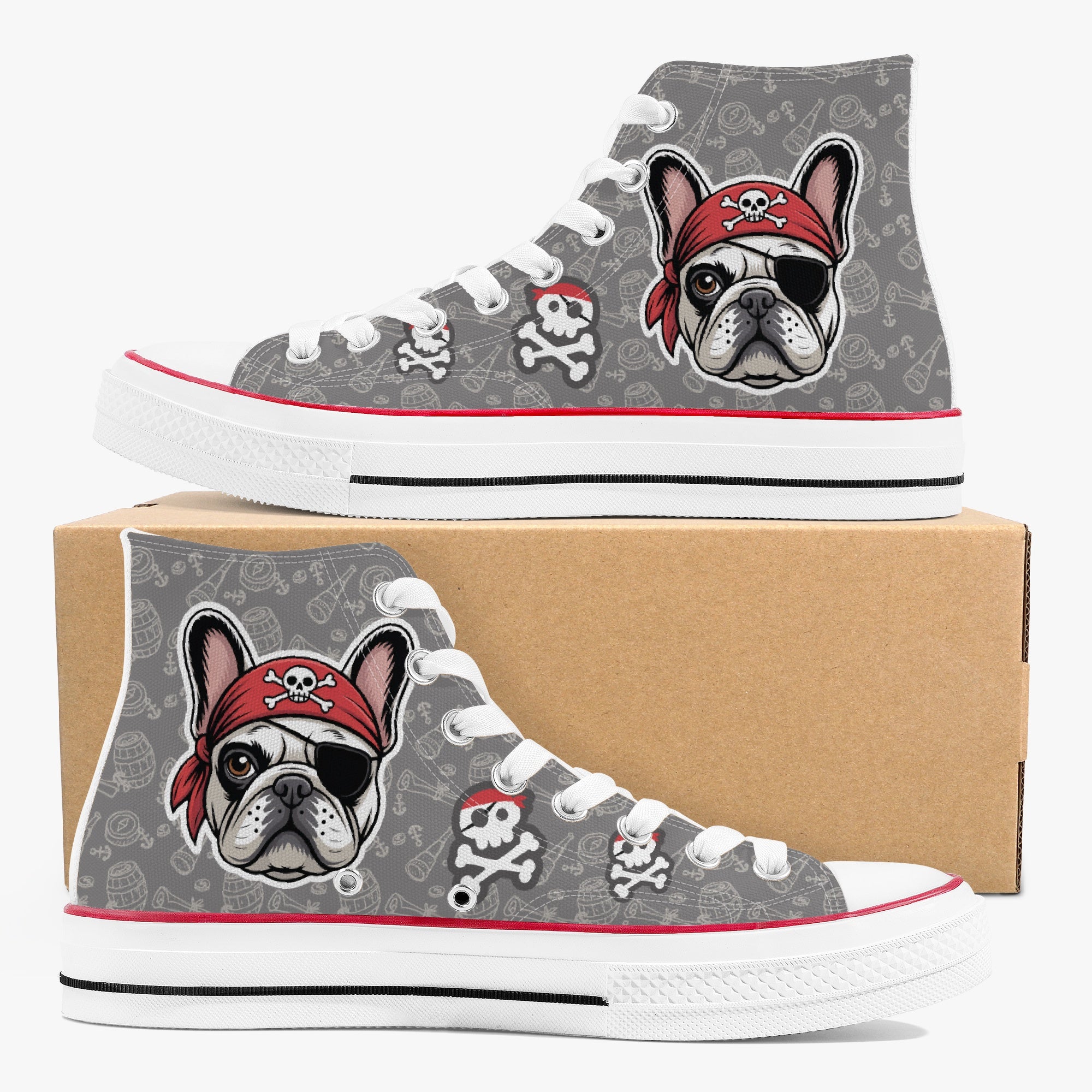 Cozy Street-Ready Brooklyn - High-top Canvas Shoes as a Gift Durable