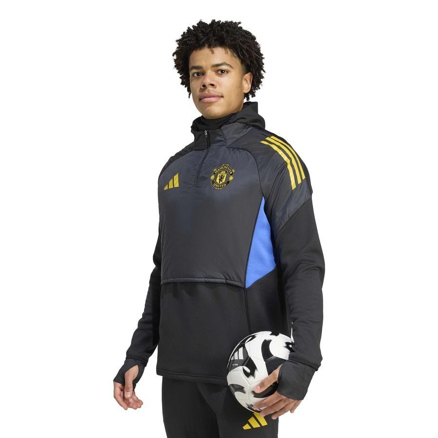 Manchester United Training Shirt Tiro 25 Eu Winterized Jet Black/hi Re