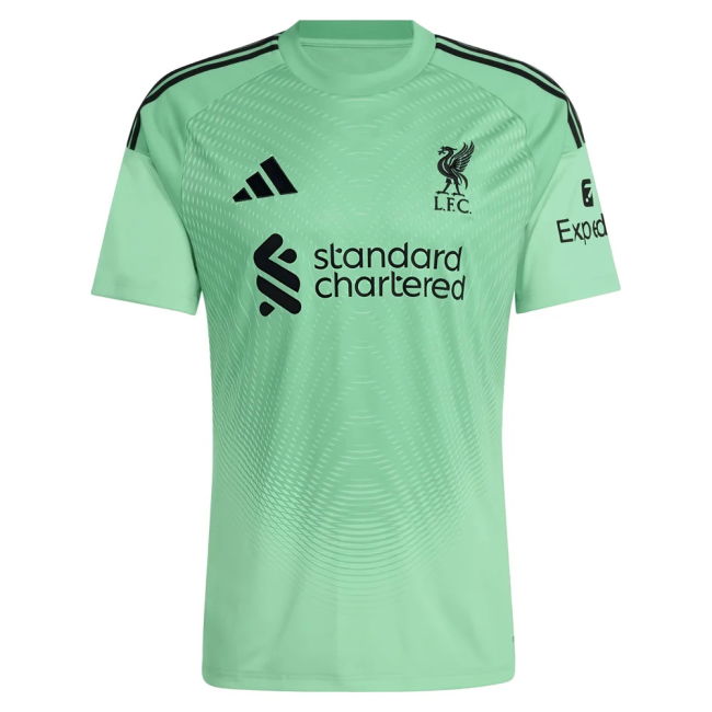 Liverpool Licensed 2025-2026 Liverpool Home Goalkeeper Shirt (Glory...