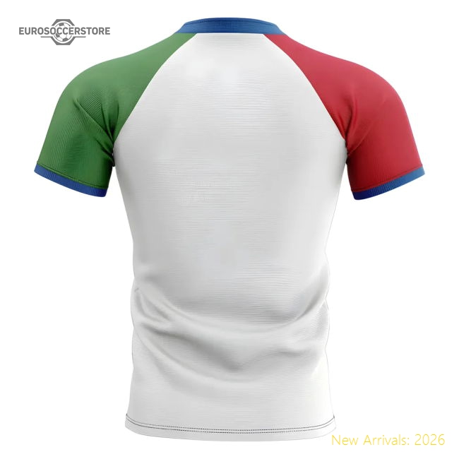 2025-2026 Italy Flag Concept Rugby Shirt - Womens