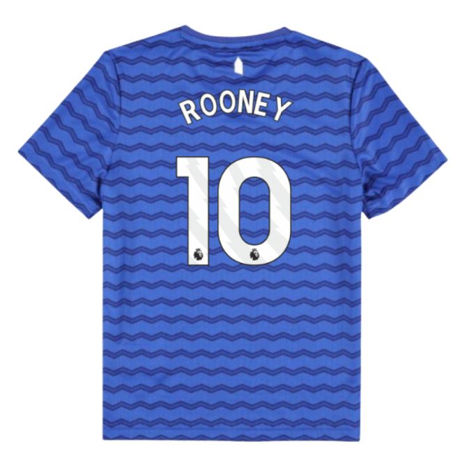 Everton 2025-20 Home Football Shirt Featuring Rooney 10 M