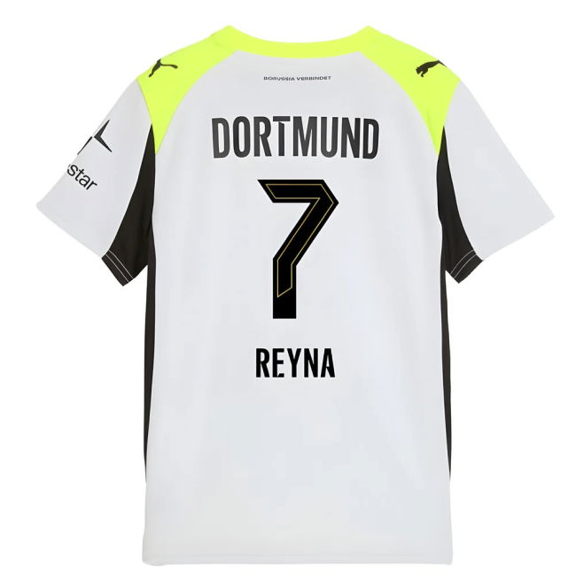 Borussia Dortmund Stylish Away Jersey 2025-2026