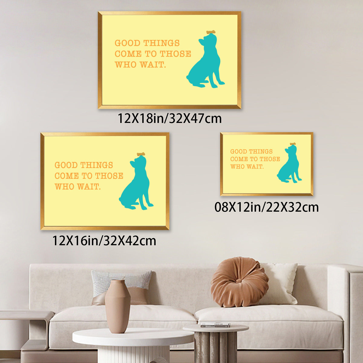 French Bulldog Good Things Framed Poster • Wall Decoration Durable Dog Item