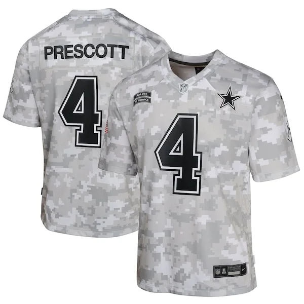 Performance Dallas Cowboys Game Jersey - Premium Camo NFL Fan Jerse...