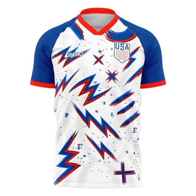 2025-2026 USA Pre-Match Concept Shirt Womens