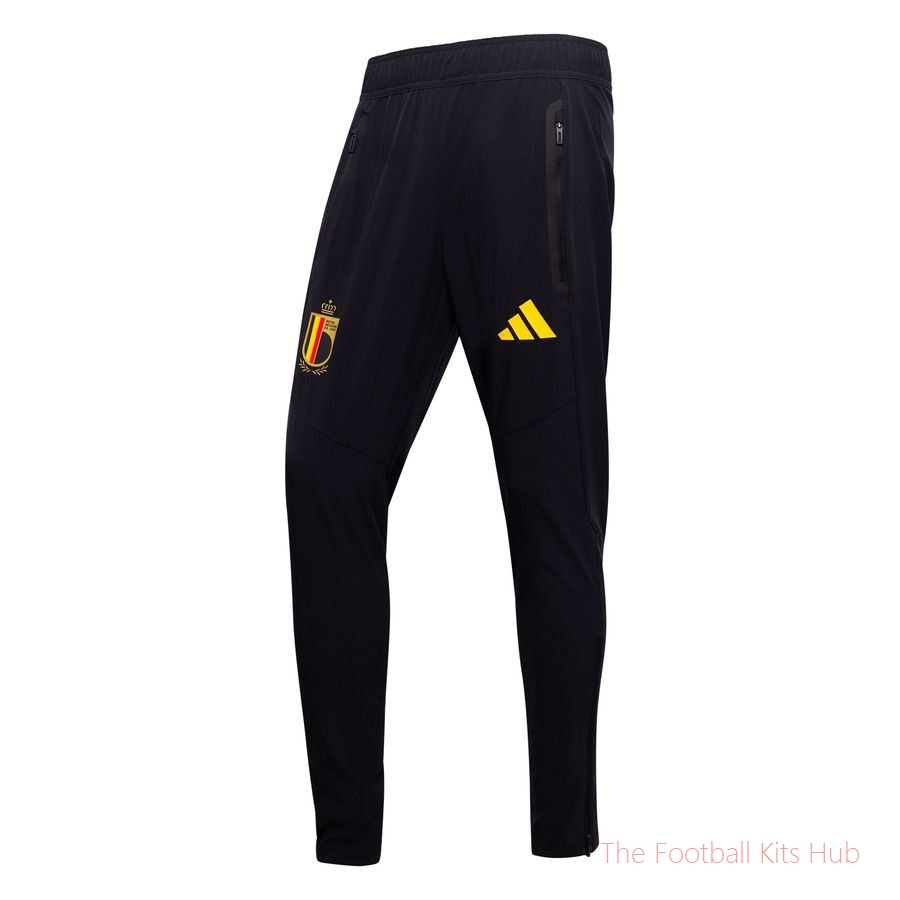 Belgium Training Trousers Tiro 26 Travel World Cup 2026 - Black