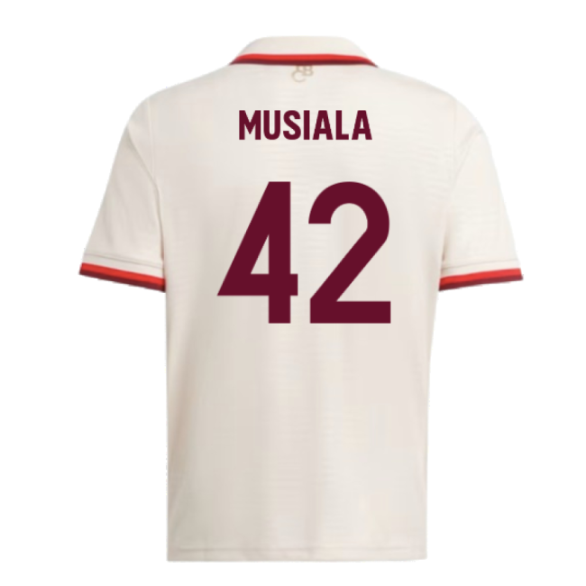 Luxury 2024-2025 Bayern Munich Third Jersey (kids) (musiala 42)