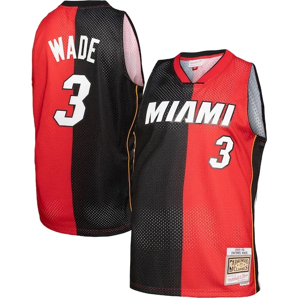Dwyane Wade MIA Swingman Jersey - high-quality NBA - Red basketball
