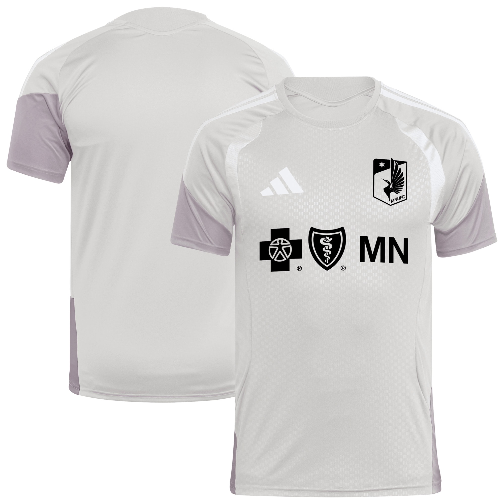 [JED] Minnesota United FC 2026 Competition Training Jersey - Silver