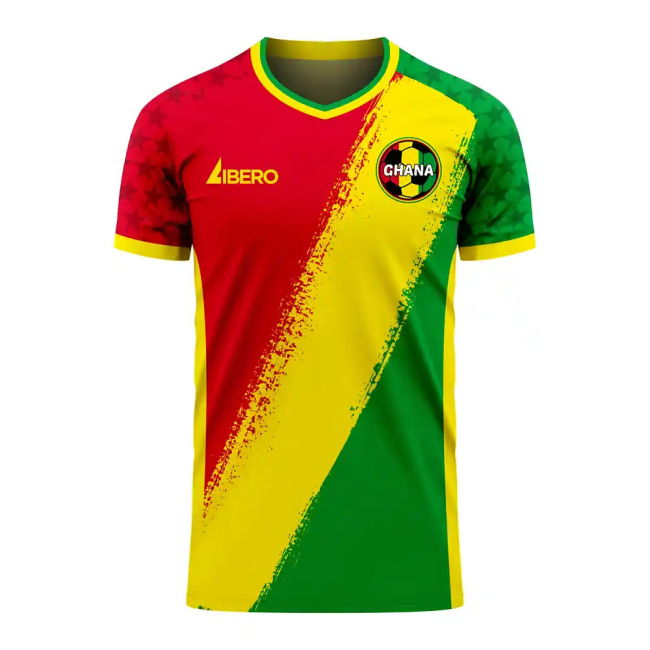 Top-Tier Ghana 2025-2026 Away Concept Football Kit (Libero)