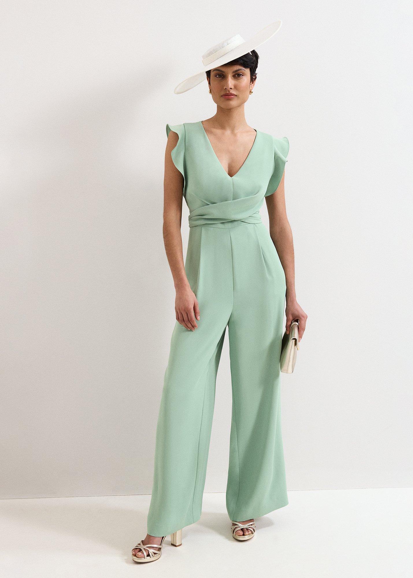 Petite Ayla Wide Leg Jumpsuit