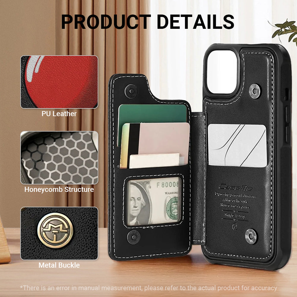 Durable Lucky - Leather Wallet Case For For Iphone & Samsung for Pet