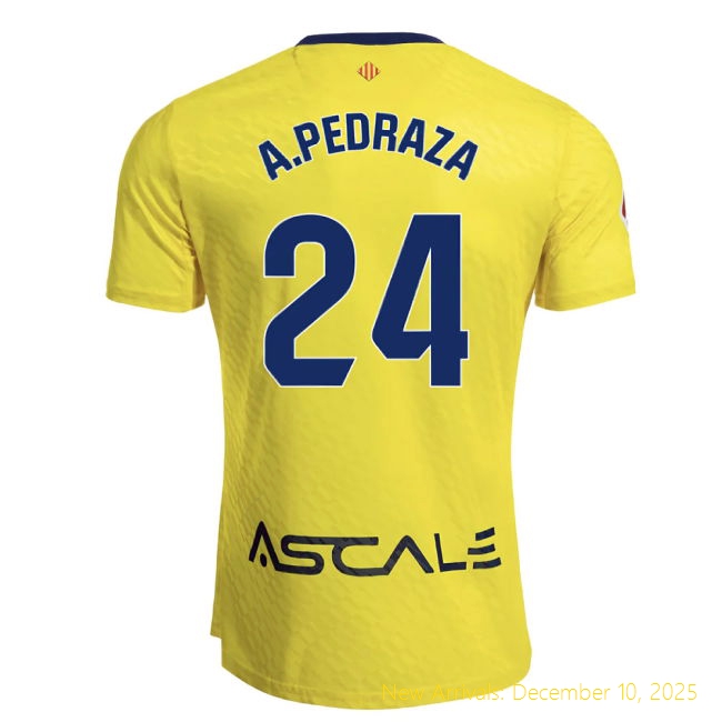 2025-2026 Barcelona Home Shirt - Durable Supporter Wear (Pedraza 24)