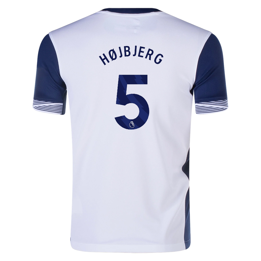 Tottenham Højbjerg 2024-2025 UCL Home Jersey – Authentic Shirt